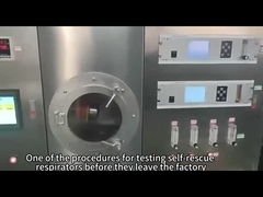 필터 자기 구조 호흡기 시험 비디오