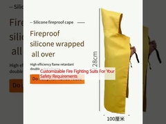 안전 요구 사항 에 맞게 사용자 정의 할 수 있는 소방복