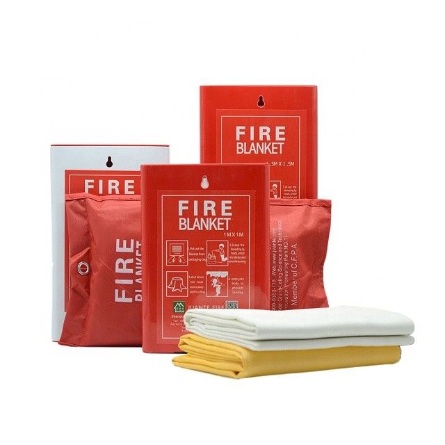 Lightweight 1.2*1.2 Fiberglass Fire Blanket With Blanket Weight Of 0.7 Kg