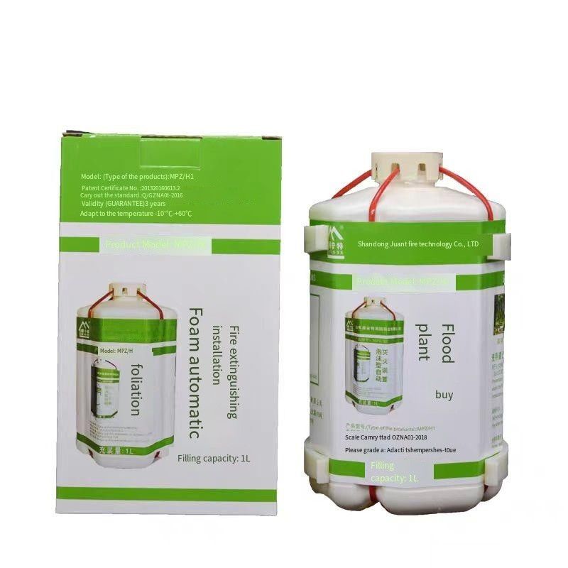 Foam Type Automatic Fire Extinguishing Device Filling Capacity: 1L Validity: 3 Years