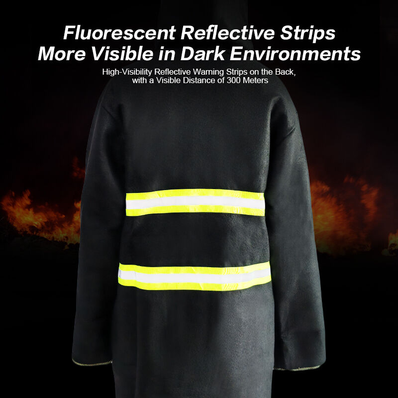 Flame Retardant Heat Insulation Safety Clothing Carbon Fiber Fireproof Fire Escape Clothing