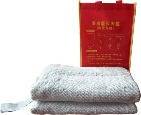 비상 화재 상황 에 필수적인 비단 너비 가 없는 세라믹 섬유 화재 담요