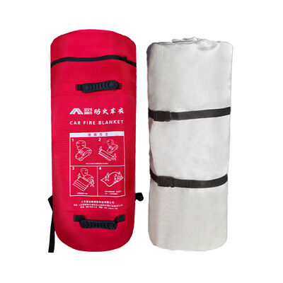 유리섬유 방탄 JAT-301 6x8m 550gsm 고온 내성 500-700°C 부엌 실험실 산업 비상 안전